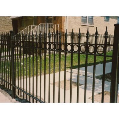 China Easily Assembled DIY Garden Metal Fence Custom Border Decorative Privacy Factory Safety Steel Barrier for sale