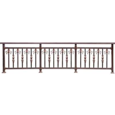 China Easily Assembled European Decorative Style Aluminun Alloy Fence Portable Ornamental Privacy Screen Outdoor Fence for Garden and Pool for sale