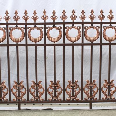 China Modern Porcelain Easily Assembled Custom No Dig Wood Aluminum Palisades Screen Fencing System With Low Price for sale