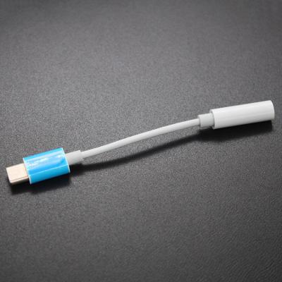 China 3.5mm female Type-C to AUX audio type. C Female Connector Converter 3.5mm Earphone Adapter TRS TRRS Jack Cable for sale