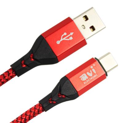 China Mobile Phone Types USB Cable Type-C 3A Baraid Fast Charging C to USB C Data Cable For Computer Laptop Phones for sale