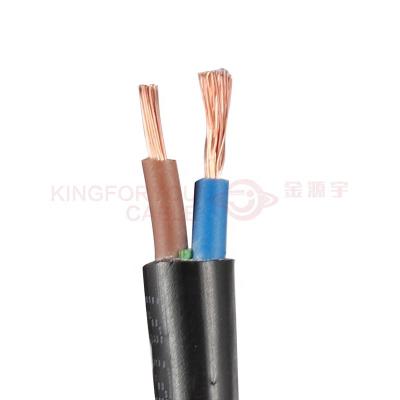 China Hot Selling High Quality Underground Power Line PVC Insulated Rvv Cable 3*1.5mm2 Wire Indoor Copper Flexible Cable for sale