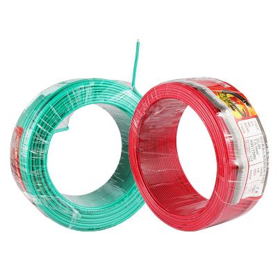 China Underground Durable And BV 450/750v PVC Insulation 1.5mm2 Heat Resistant Safe Heat Resistant Electrical Wire And Cable for sale