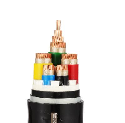 China Underground Custom Size XLPE Insulated Conductor Custom Electrical Medium Voltage Copper Power Supply Cables for sale