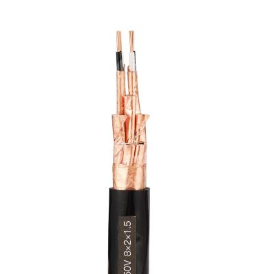 China KVV/KVVP22/KVVP2/KVVP2-22 Insulated Flame Retardant Shielded And PVC Sheathed Cable Control Core Telecom Copper Armored Electrical Wire for sale