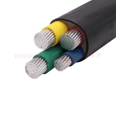 China Factory direct sale XLPE overhead power cable price 4 cores 35mm 240mm overhead power cable for sale