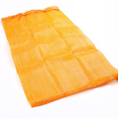 China breathability; sustainable ; multifunctional orange PP+PE bag with rope woven bag potatoes, onions, garlic and other vegetables and fruits for sale