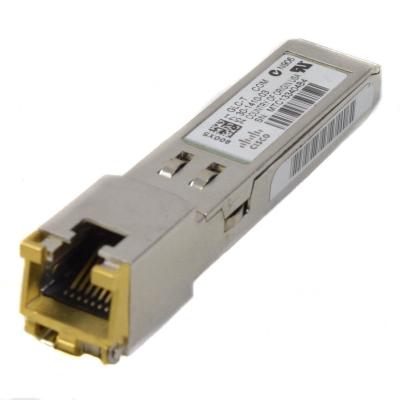 China 10/100/1000 electrical port GLC-T 1g SFP GLC-T optical router switch module MBASE-T SFP transceiver for sale