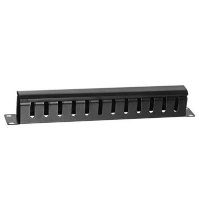 China Network 19 21 inch cat5 cat6 fiber optic cable management rack 24 48 port 1U patch panel for network for sale