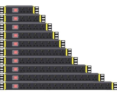 China International Network PDU Socket Quality Inspection Standards Power Distribution Unit Rack Cabinet 1U 1.5U for sale