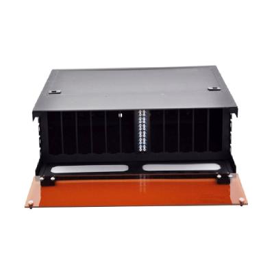 China Custom Fiber Optic Distribution Frame 10pcs 144 Core Fiber Optic Distribution Rack Mounted 3U 12 MTP MPO Port Patch Panel For Cassette for sale