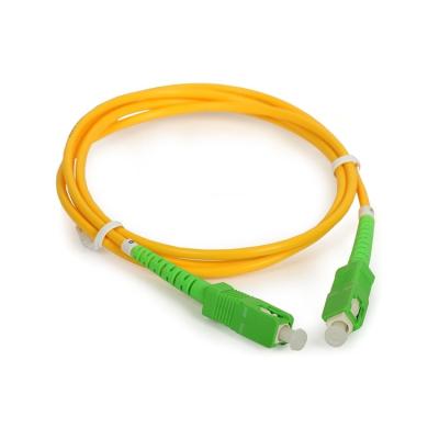 China Communication APC UPC Fiber Cable Connector Jumper Cable Wire Telecommunication Fiber Optic Patch Cord SC ST LC FC for sale