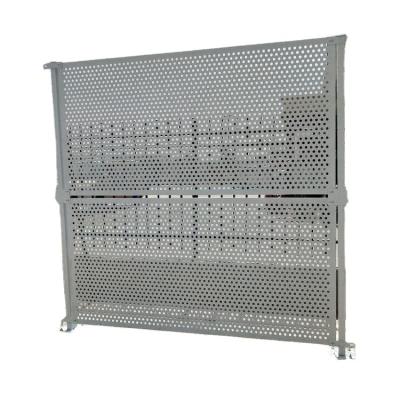 China Variety and Easy to Install 2021 High Quality Garden Fence Punching Perforated Metal Plate Barrier for sale