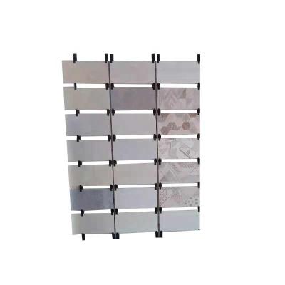 China Decoration Ventilation Building Tiles Display Stand Rack Showroom Slab Tile Display Rack Quartz Stone Rack for sale