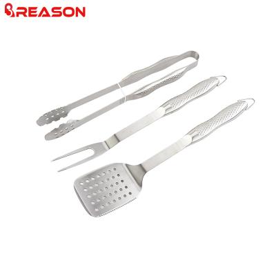 China Easily Cleaned 2020 Hot Sale Grilling Tool Kit , 3 Piece BBQ Grill Tool Kit for sale