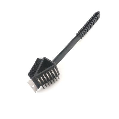 China Hot Selling Easily Cleaned Long Handle BBQ Grill Brush,BBQ Cleaning Brush Manufacturer in China for sale