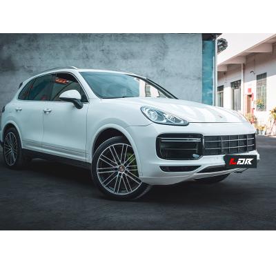 China ABS Hot Sale Body Kit For Porsche Cayenne 958.2 2015-2017 Updated To 9Y0 Turbo Front Bumper Assembly Kit for sale