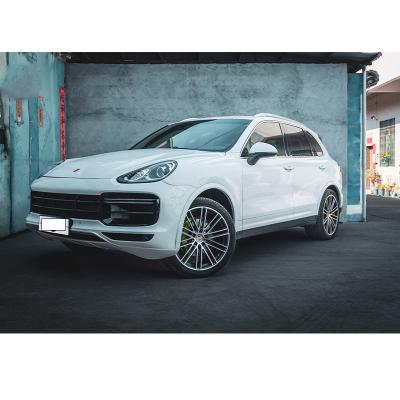 China High Quality ABS Fashion Car Accessory For Porsche Cayenne 2015-2017 Modify To 9Y0 Turbo Model Front Bumper for sale