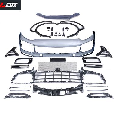 China Global Selling ABS Body Kits Best For Porsche Cayenne 2015-2017 To 9Y0 Turbo Front Bumper Fashion Kit for sale