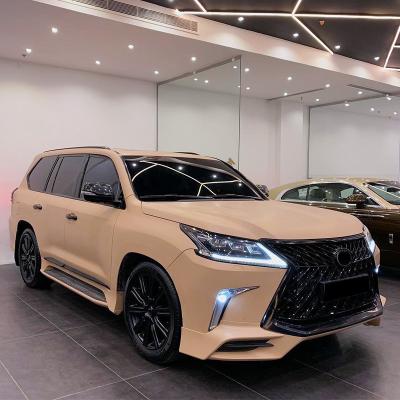 China New ABS body kits for lexus lx570 2008-2016 upgrade body kit to new lx570 conversion kit facelift pp material for sale