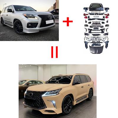 China ABS Body Kit For Lexus lx570 2008-2015 Upgrade To 2020 Models Bumper Lamp Tail Light Main Hood Grill for sale