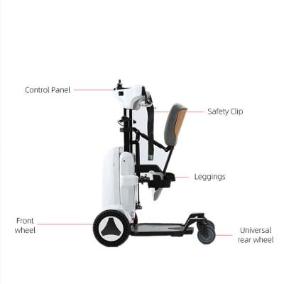 China SOS GPS Function Manual Assisted Lift Wheelchair Equipment Standing Position Up Electric Power Wheelchair For Disabled/Handicapped for sale