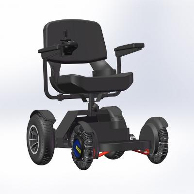 China Good Quality Medical Equipment Disabled Electric Power Older Comfortable Automatic Wheelchair Scooter DGN-5001 for sale