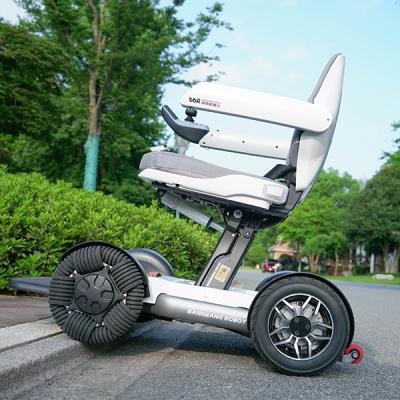 China Electric Power Mobility Folding Scooter High Tech Portable Small Wheelchair For Disabled BZ-LY-01 for sale