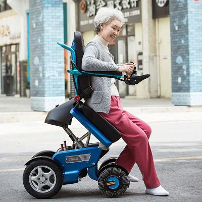 China 2023 New Arrival Motorized Electric Wheelchair Power Wheelchair Manual/Electric Position Up Position Standing Wheelchair With CE Certification for sale