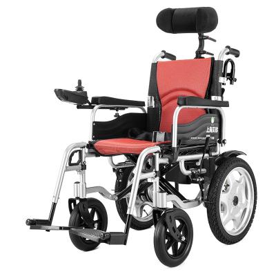 China High Quality Folding Design Electric Wheelchair Lightweight Foldable Scooter Motorized Power Elderly Wheelchairs for sale