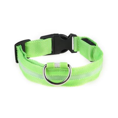 China Padded USB Rechargeable, Glowing Dog Collar for Night Safety, Fashion Light Up for Small Medium Large Dogs for sale