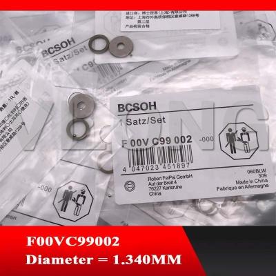 China diesel steel ball F00VC05001 F00VC05008 1.34mm F00VC05009 1.5mm fuel system injector valve repair kits F00VC99002 sealing rings for sale