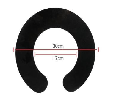 China Waterproof Silicone Neck Barber Cape Collar Hair Cutting Bib Hairdresser Caps for sale