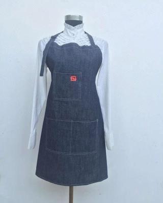 China High quanlity denim cleaning apron for sale