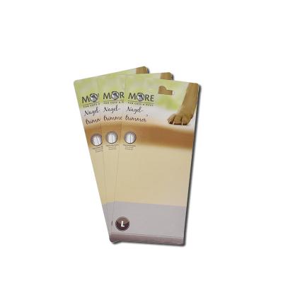 China Custom Gift Cards Promotional Soft Paper Photo Frame Paper Card For Hair Clips for sale