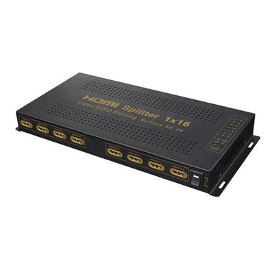 China HDMI Splitter 1x16 1 in 16 2k X 4k HDSP0006M1 for sale