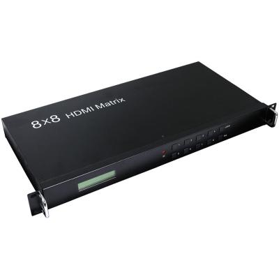 China Metal Housing 1080P 8 In 8 Out Of Hdmi Matrix Switcher 8X8 for sale