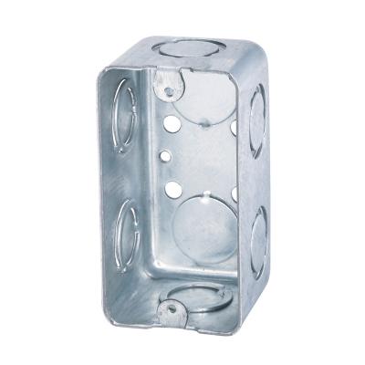 China Galvanized Steel Project Box Galvanized Steel Practical Square Octagon Box With UL cETL for sale