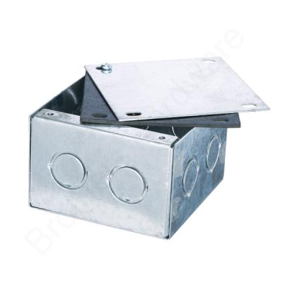 China Building Construction Chile Standard 100X100X65 Galvanized EMT Access Box for sale