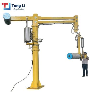 China High Efficient Handling Industrial Manipulators With Air Shaft For Handling Roll Film for sale