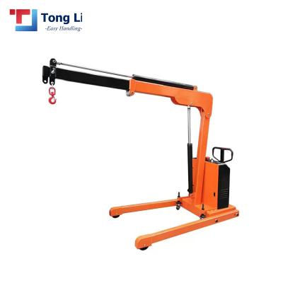 China Other Electric Mobile Hydraulic Portable Workshop Crane Foldable Engine Hoist for sale