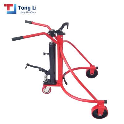 China Machinery Repair Shops Manual Portable Easy Mobile Hydraulic Oil Hand Drum Hand Pallet Truck for sale