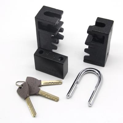 China Candado Para Puerta Wooden Top Black Security Door Waterproof Anti-theft Brass Padlock for sale