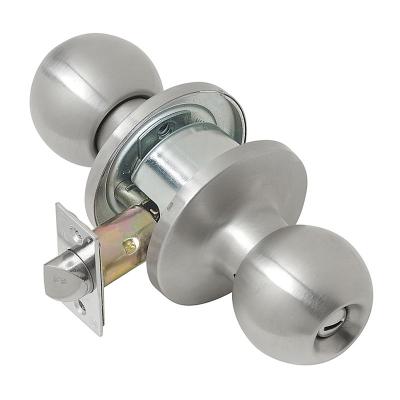 China Home/Warehouse Door Thickness 35-45mm SS304 Cylindrical Anti-theft Wooden Door Knob Lock Sets etc. apartment for sale