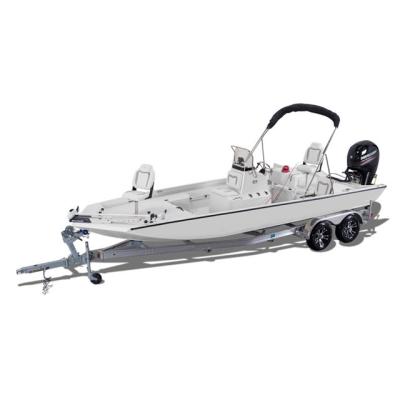 China 2019 New Bay Aluminum Boat Aluminum Console Fishing Boat for sale