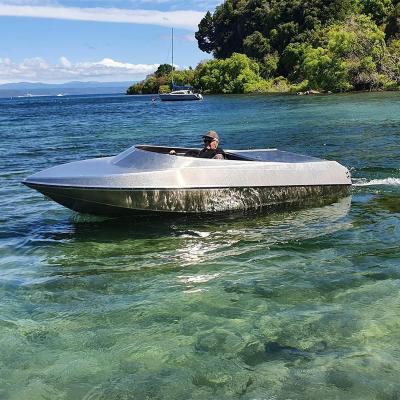 China 2021 KINOCEAN New Zealand Waimak River Racing Racing Aluminum Cruiser Yacht Jet Boat For Sale for sale