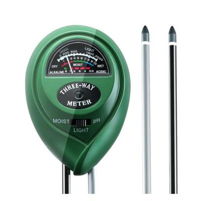 China Soil Soil Moisture Tester Three Measurement Dry Moisture pH In A Soil Flowerpot Fertilizer Nutrient pH Moisture Tester for sale