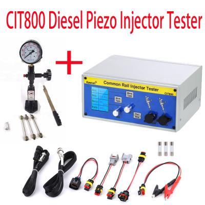 China EU Plug Upgrade CIT800 Common Rail Common Rail Injector Tester Diesel Piezo Injector Tester 110V Piezo Injector Tester + S60H Injector Validator for sale