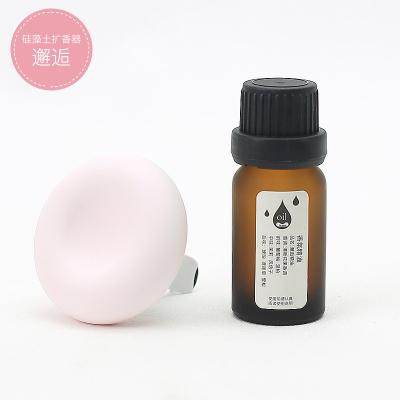 China Custom Long Lasting Diatomite Aroma Diatomite Car Air Freshener Car Perfume Duct Freshener for sale