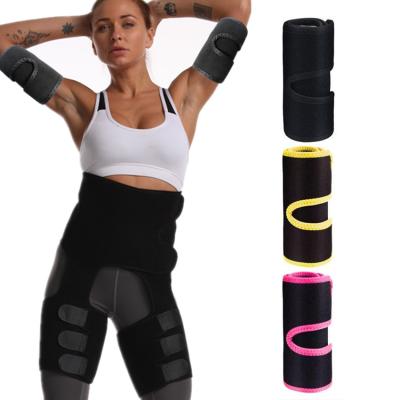 China Adjustable Neoprene Sports Breathable Exercise Workout Arm Slimming Sauna Arm Trimmer Belt Sweat Shaper for sale